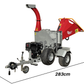 Crytec | CRC500H-R | Briggs & Stratton Engine | Hydraulic Feed Wood Chipper | 5 inch/127mm | Petrol Key Start | 13.5hp 420cc