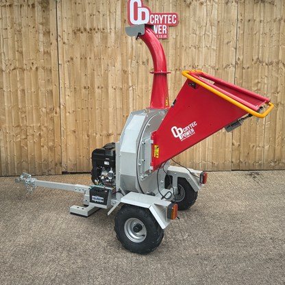 Crytec | CRC500-BS | Wood Chipper | 4.7 inch/120mm | Key Start | Petrol | Briggs & Stratton 13.5hp 420cc