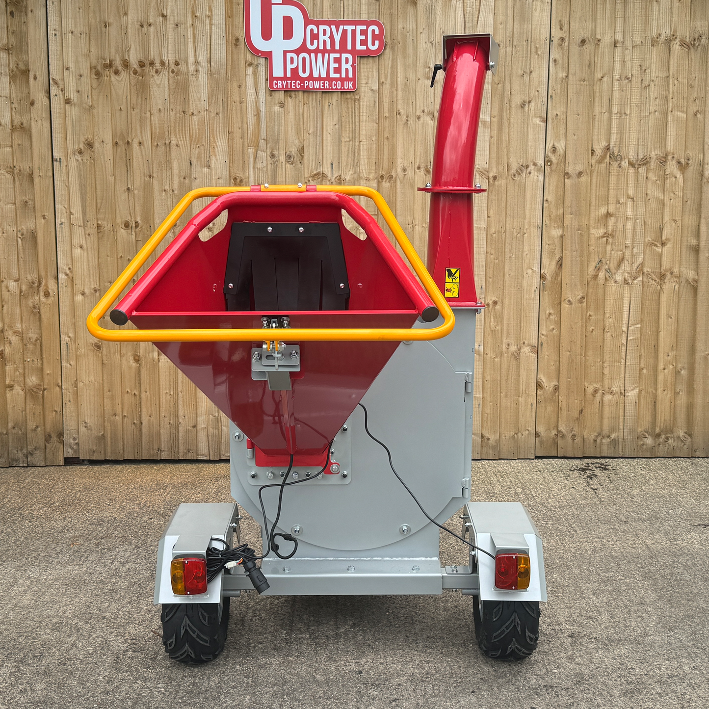 Crytec | CRC500-BS | Wood Chipper | 4.7 inch/120mm | Key Start | Petrol | Briggs & Stratton 13.5hp 420cc