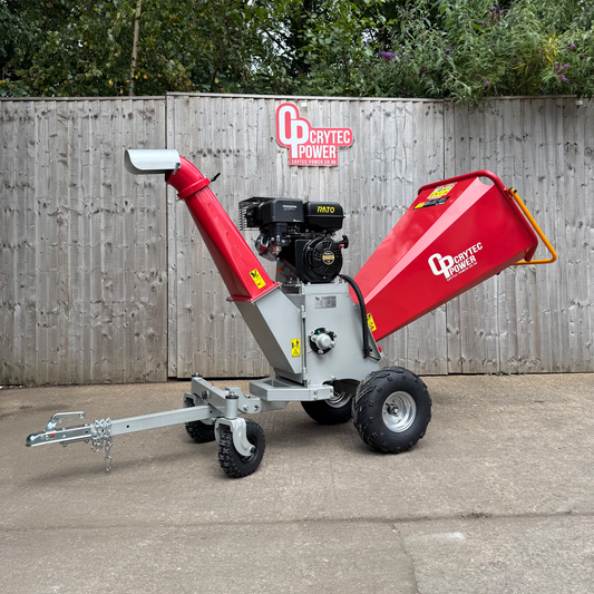 Crytec | CRC600-R Wood Chipper | 6 Inch/152mm | Petrol | 15hp 420cc