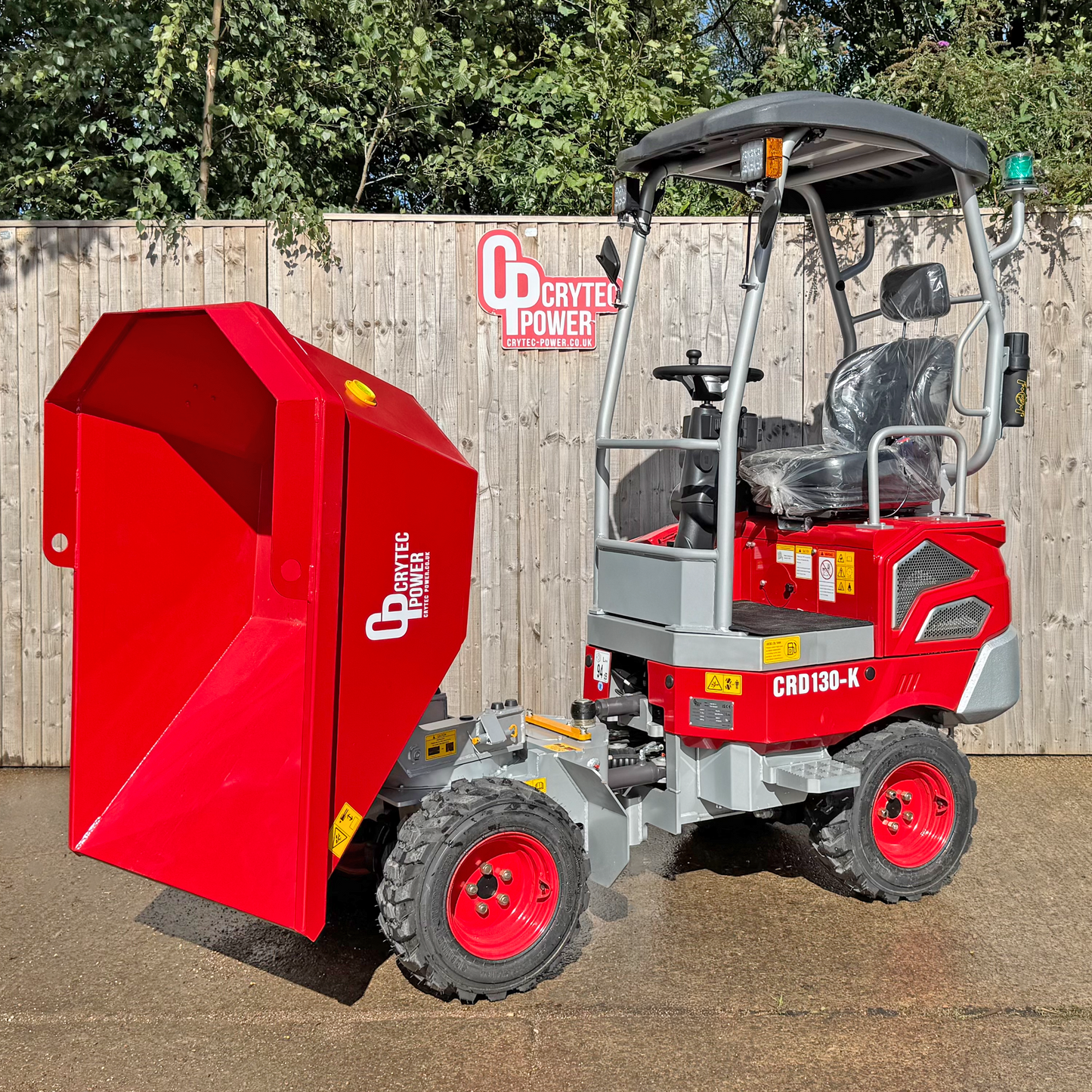 Crytec CRD130-K 1.5 Tonne Diesel Loader Kubota Engine