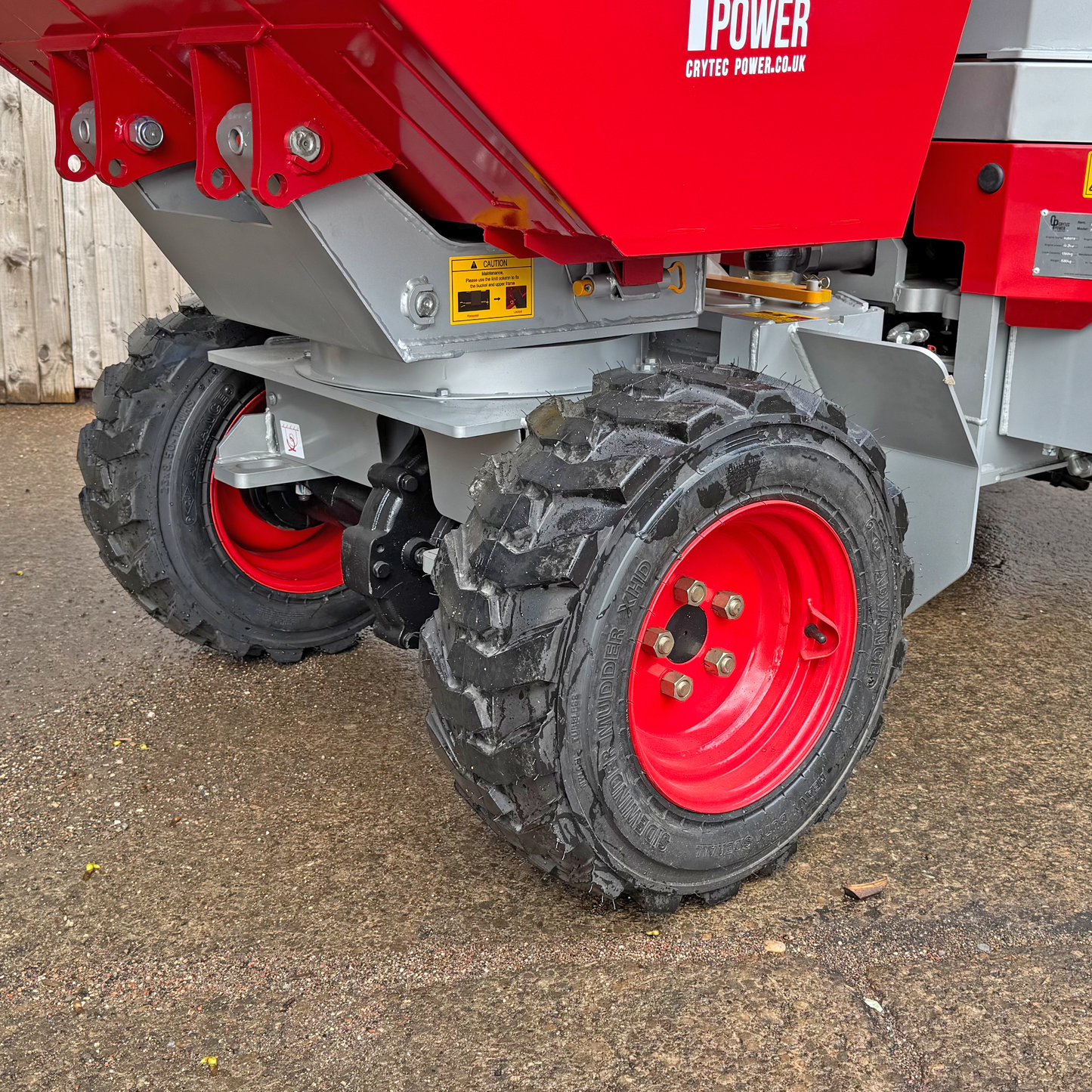 Crytec CRD130-K 1.5 Tonne Diesel Loader Kubota Engine