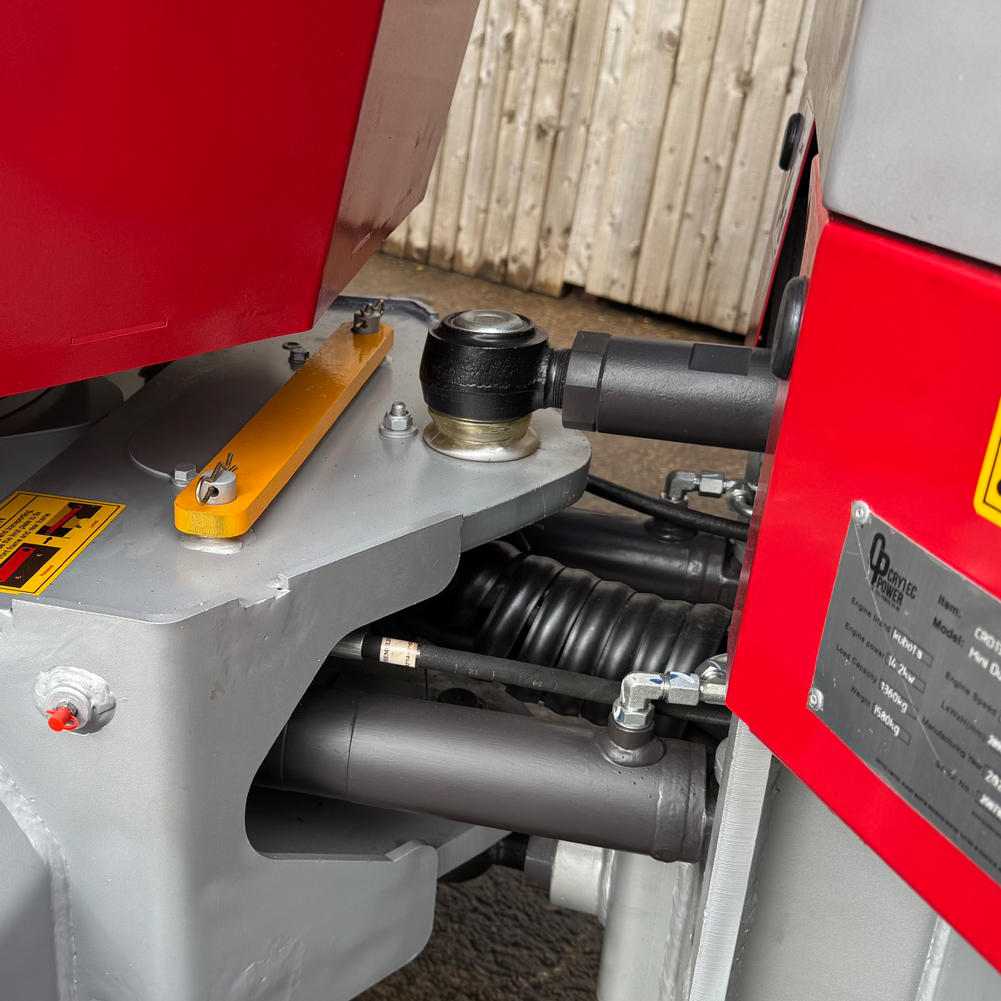 Crytec CRD130-K 1.5 Tonne Diesel Loader Kubota Engine