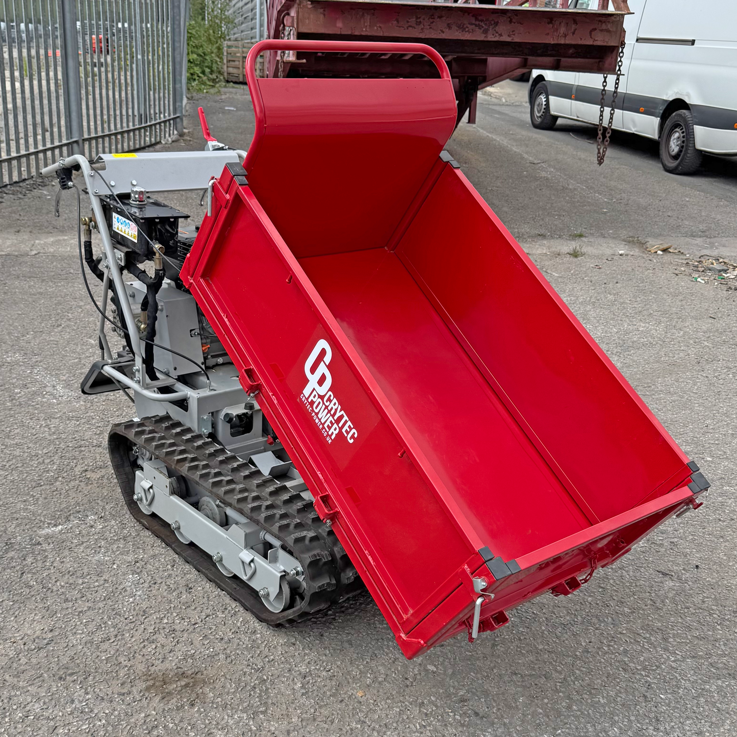 EX DISPLAY CRD50HU-R | 500kg | 300cc 12HP | Pro Model | Tracked Mini Dumper | Japanese Gearbox