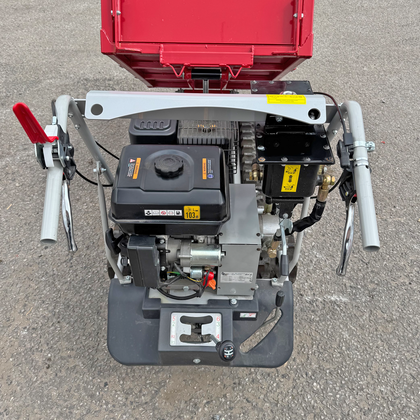 EX DISPLAY CRD50HU-R | 500kg | 300cc 12HP | Pro Model | Tracked Mini Dumper | Japanese Gearbox
