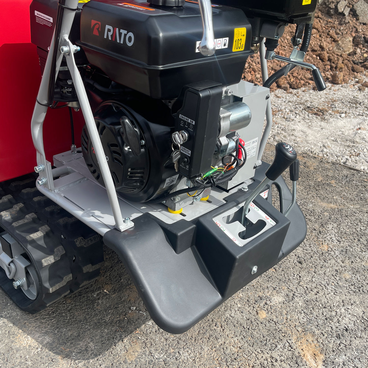 Crytec 500kg | 300cc 12HP | Pro Model | Tracked Mini Dumper | Japanese Gearbox | CRD50H-R