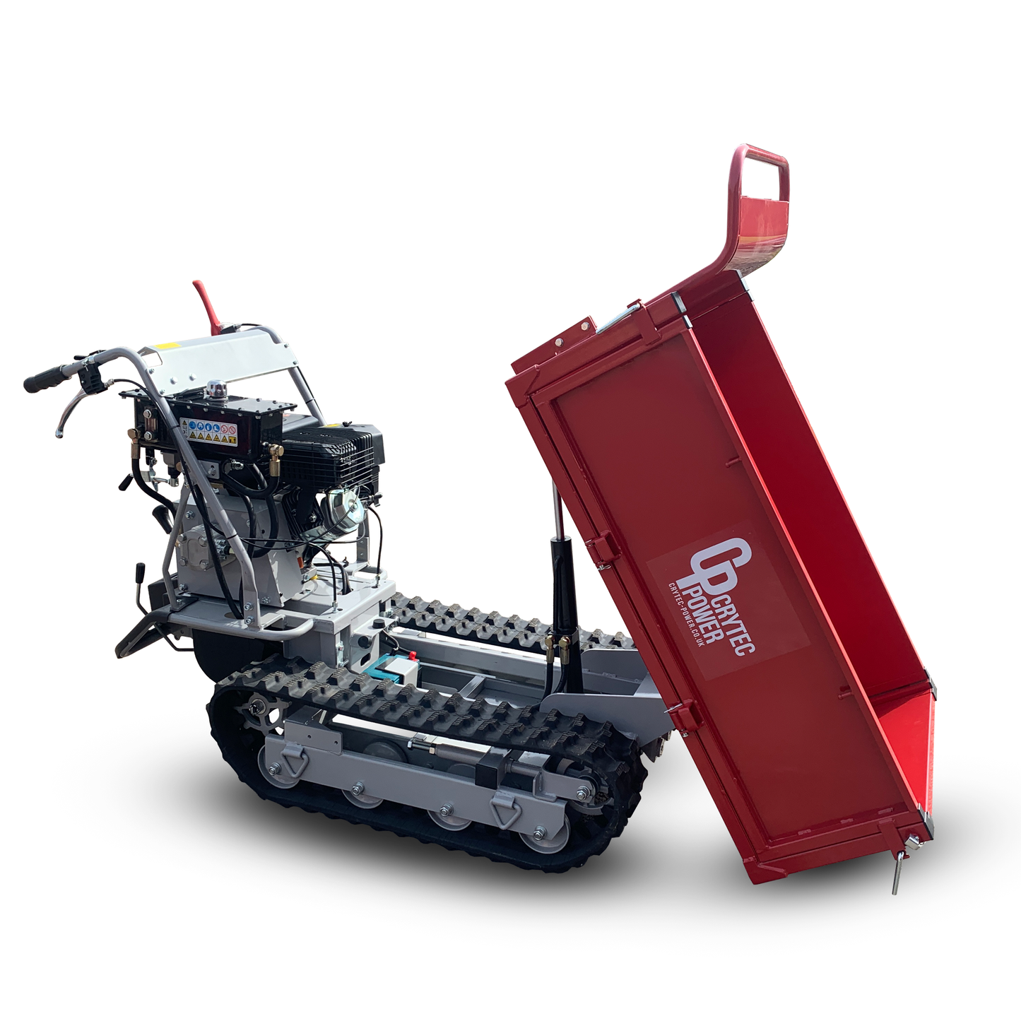Crytec 500kg | 300cc 12HP | Pro Model | Tracked Mini Dumper | Japanese Gearbox | CRD50HU-R