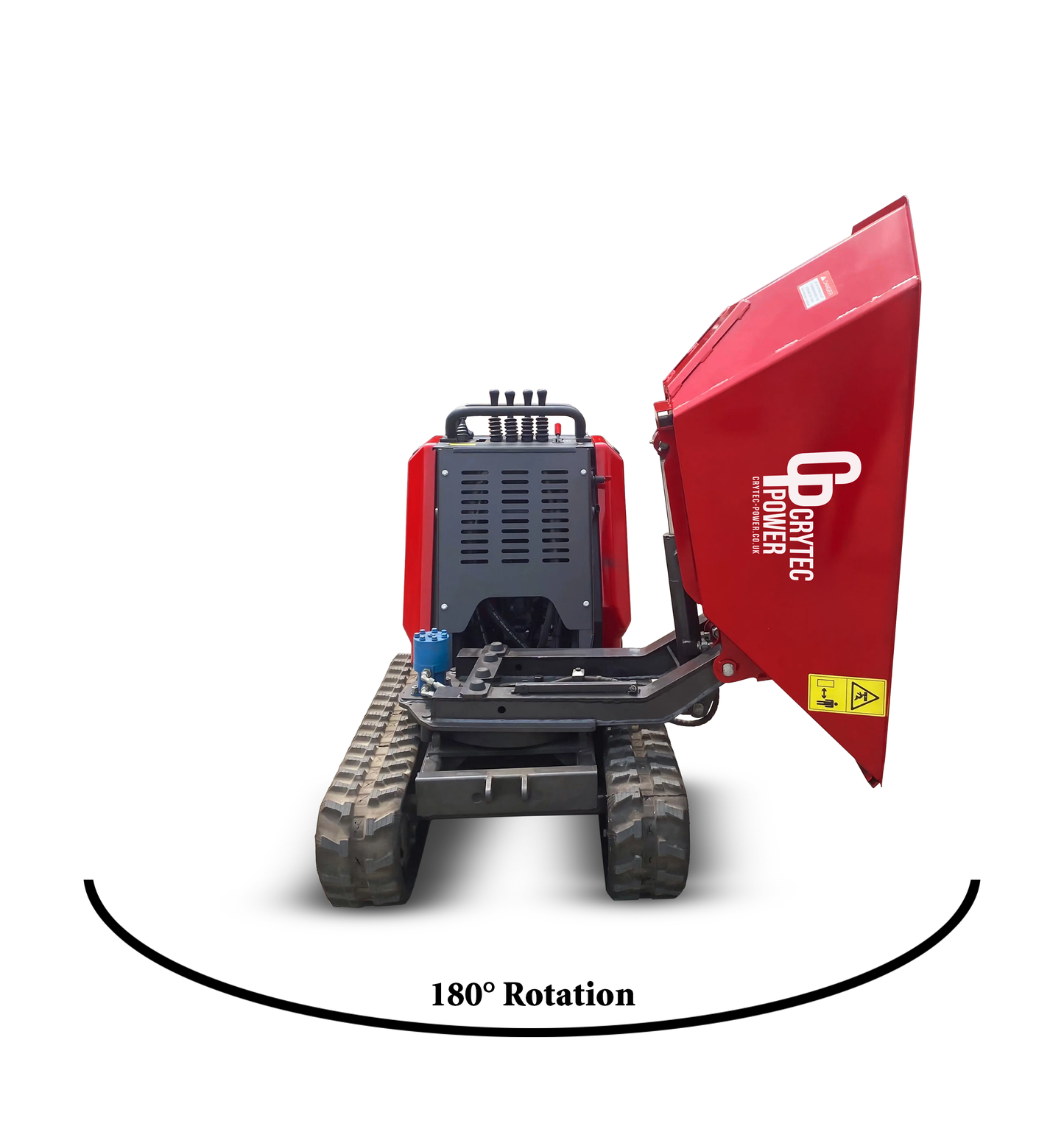 CRD80S-K | 800kg Capacity | Diesel 12hp Engine | Tracked | Hydraulic Tip