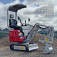 *PRE ORDER LISTING* CREX6-M Petrol 600kg Micro / Mini Excavator Digger Loncin Engine