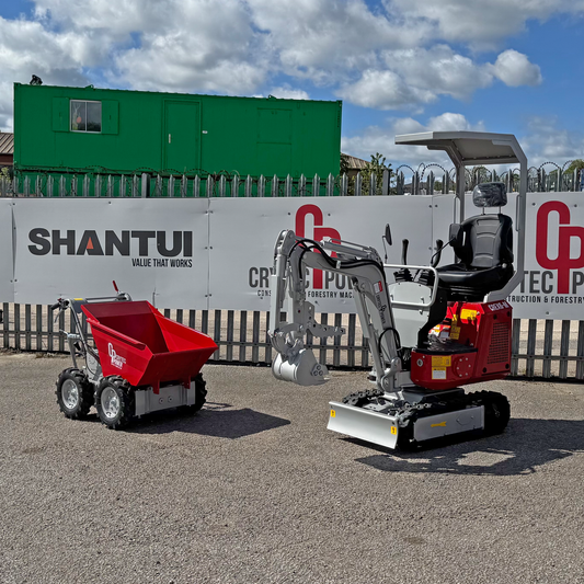 CREX 6 Micro Excavator & 300kg Mini Dumper Bundle *SAVE BIG*