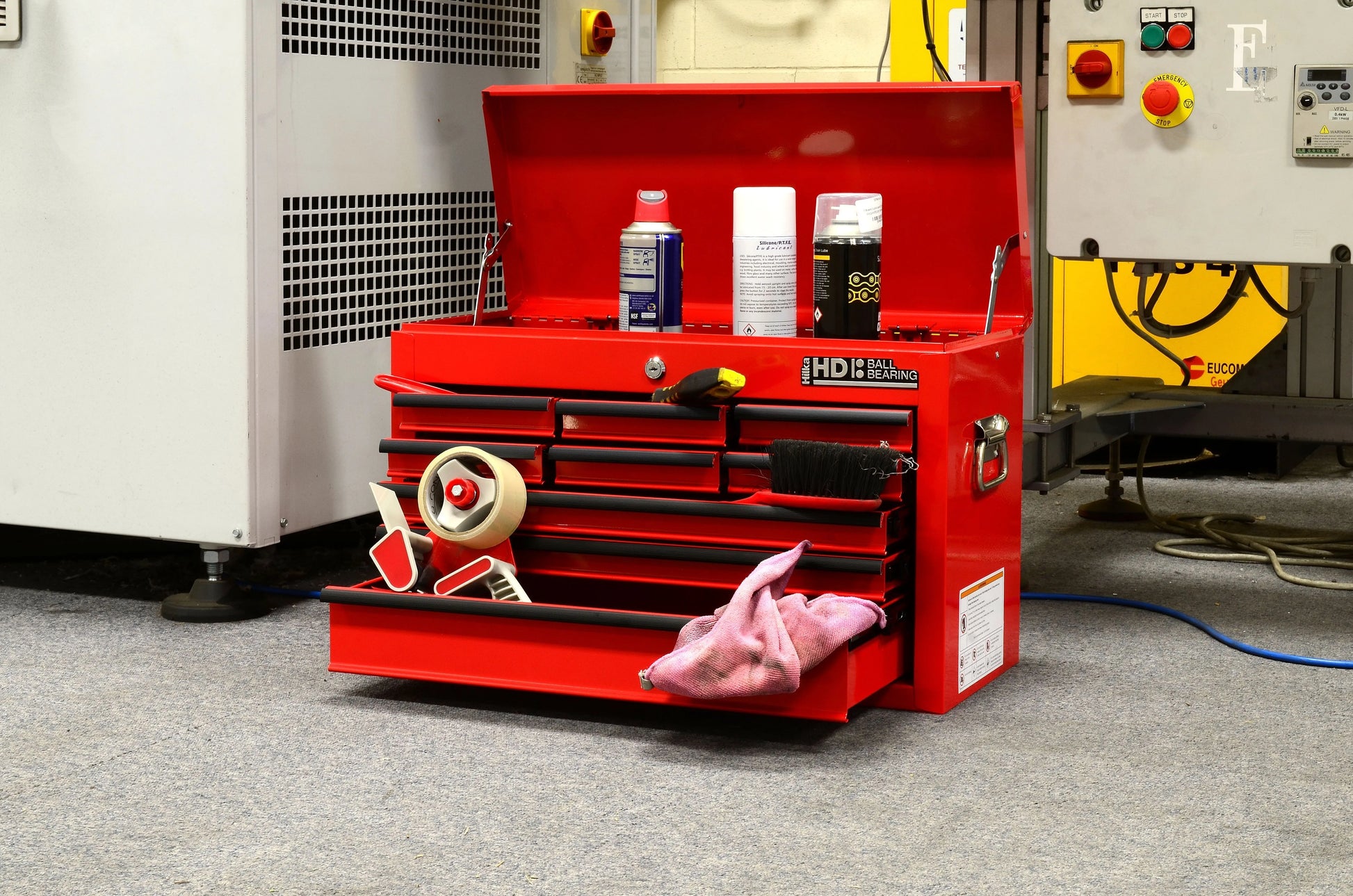 Hilka heavy duty 9 drawer tool chest Clearance