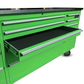 Crytec Pro Cab Green 72 inch Stainless Steel Top Tool Cabinet Snap On Style Box