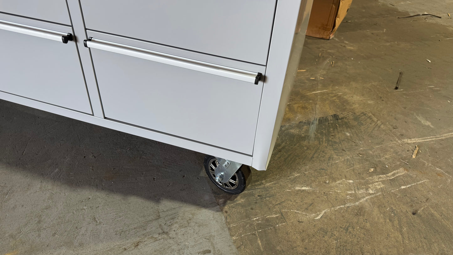 Courier Damaged 72" Grey Pro Cab Tool Cabinet