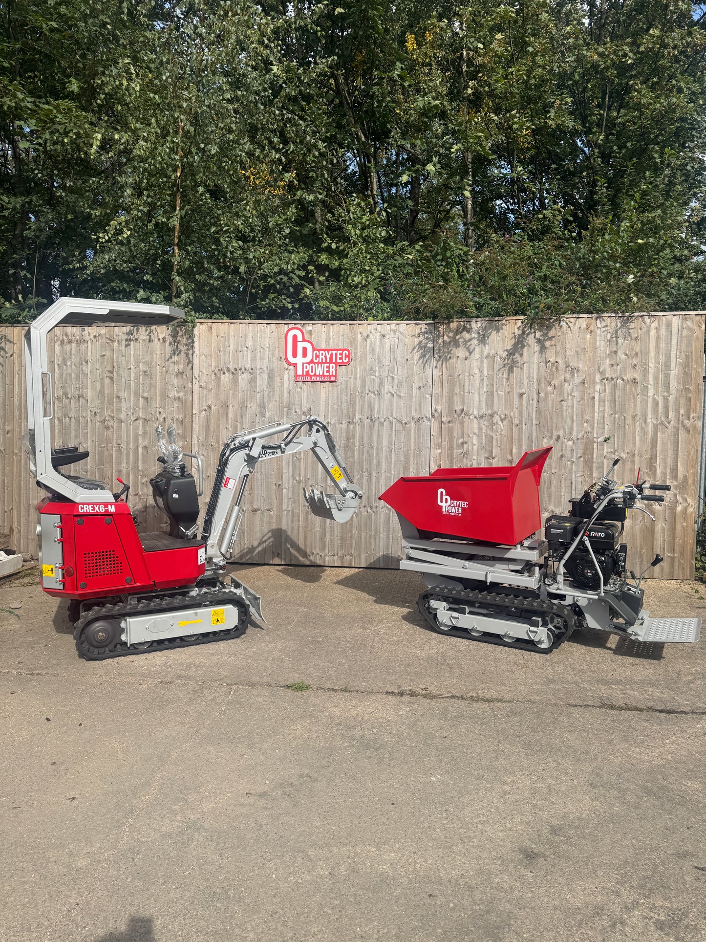 Micro Excavator & 500kg Mini Dumper Bundle *SAVE BIG*