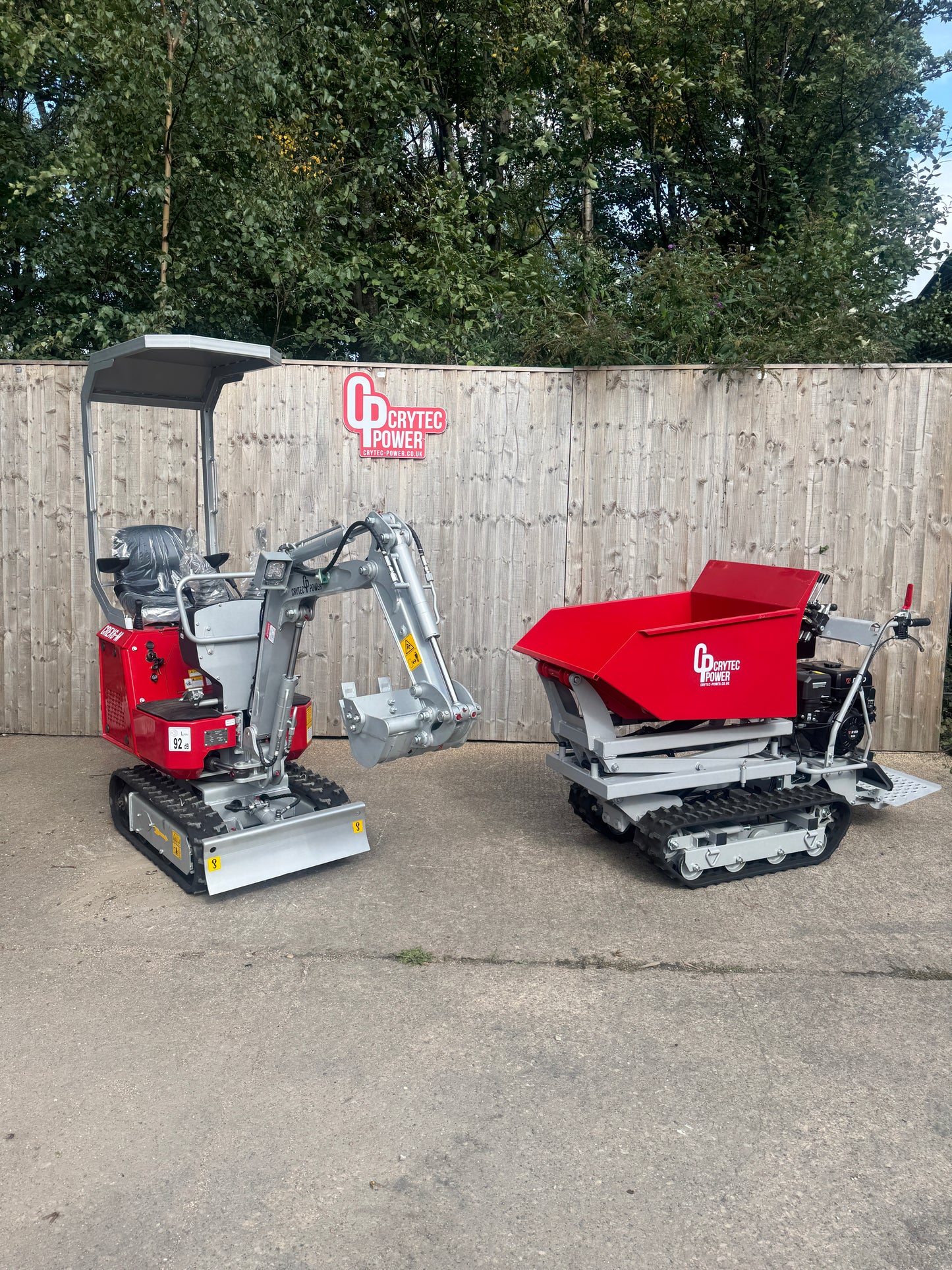 Micro Excavator & 500kg Mini Dumper Bundle *SAVE BIG*
