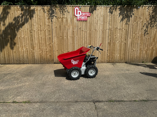 CRDT30-R | 4x4 | 300kg capacity | Petrol Power Barrow | Manual Tip Dumper