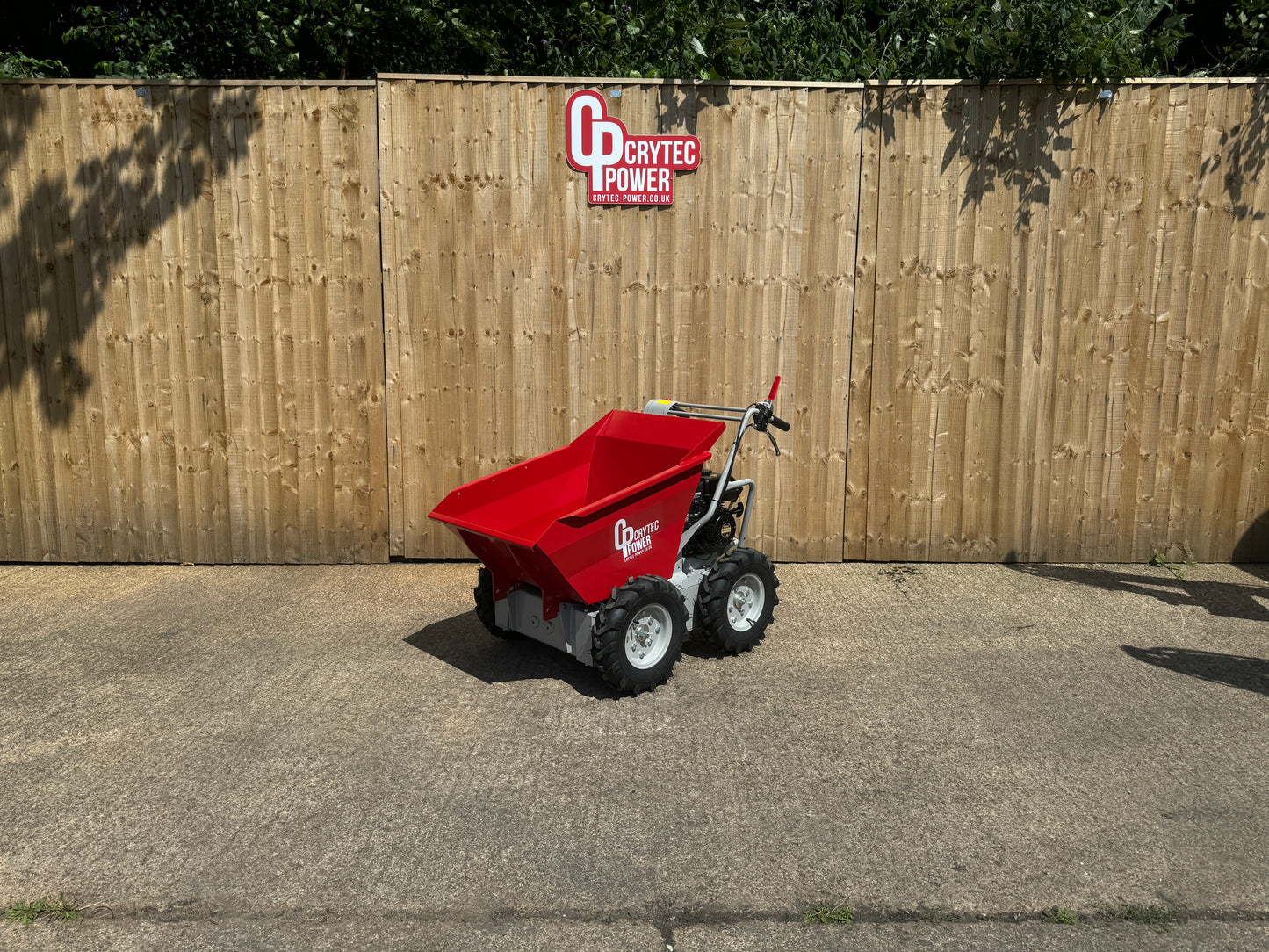 CRDT30-R | 4x4 | 300kg capacity | Petrol Power Barrow | Manual Tip Dumper