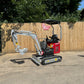 Crytec 1.2 Tonne Mini Excavator | Kubota Diesel Engine | 10.2KW Power | 1550mm Depth l Digger