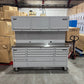 Ex Display 72" Pro Tool Cabinet | Grey | Stainless Top | 15 Drawers | WITH PEGBOARD