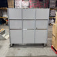 Ex Display 72" Pro Tool Cabinet | Grey | Stainless Top | 15 Drawers | WITH PEGBOARD