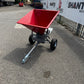 Ex Demo 350lb Heavy Duty ATV Towable Spreader For Salt Grit Seeding Garden