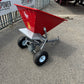 Ex Demo 350lb Heavy Duty ATV Towable Spreader For Salt Grit Seeding Garden