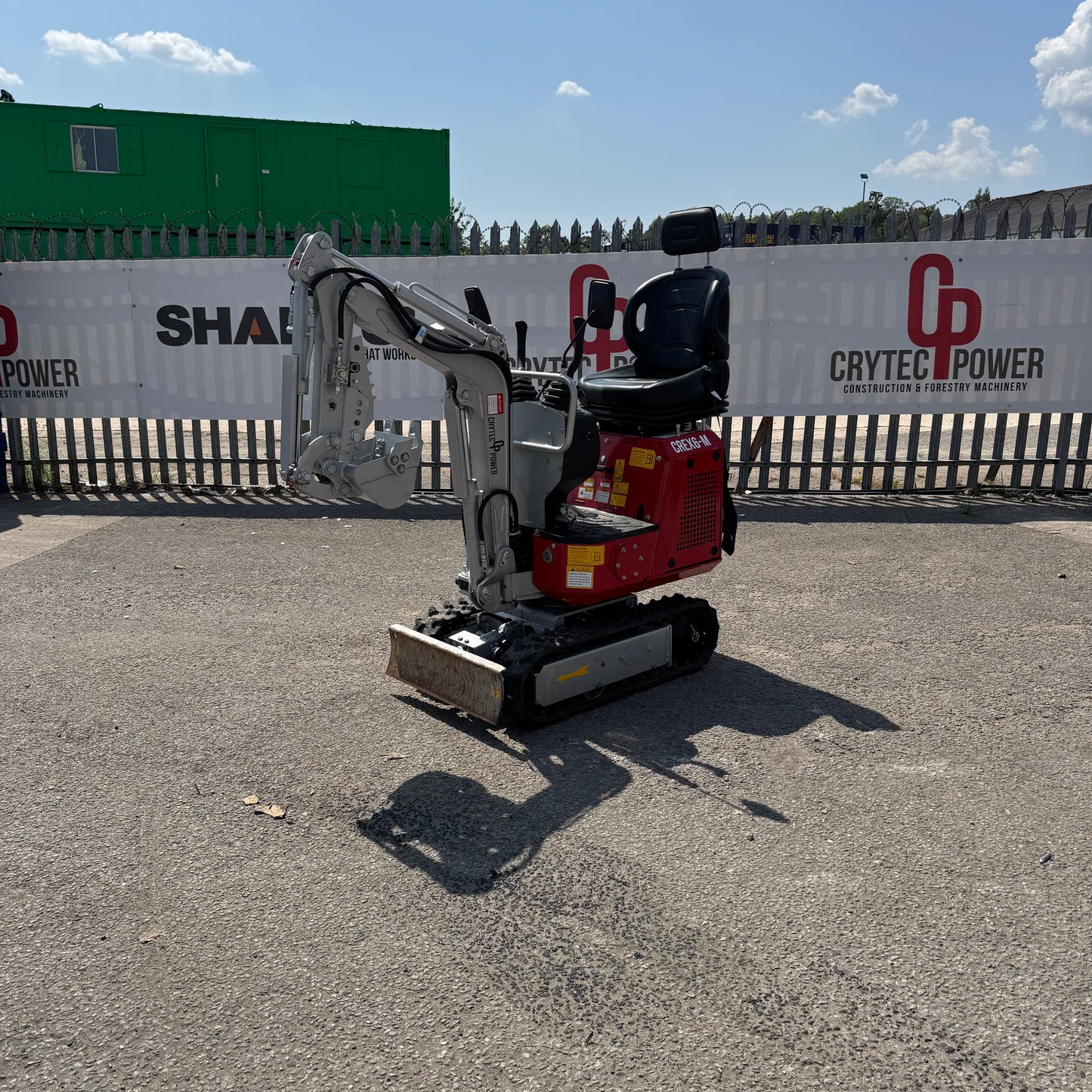 EX DEMO CREX6-M Micro Excavator, 10 Clocked Hours