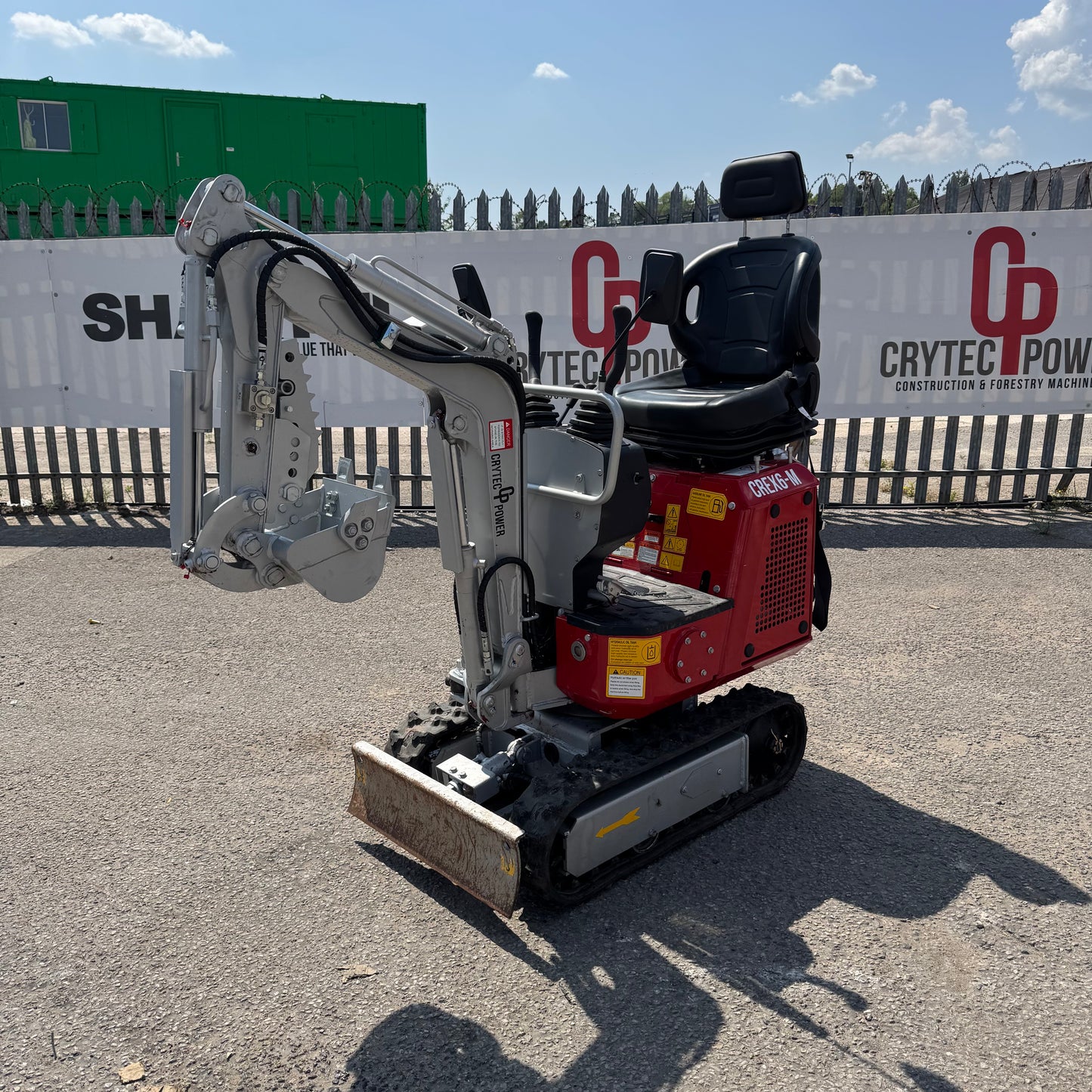 EX DEMO CREX6-M Micro Excavator, 10 Clocked Hours