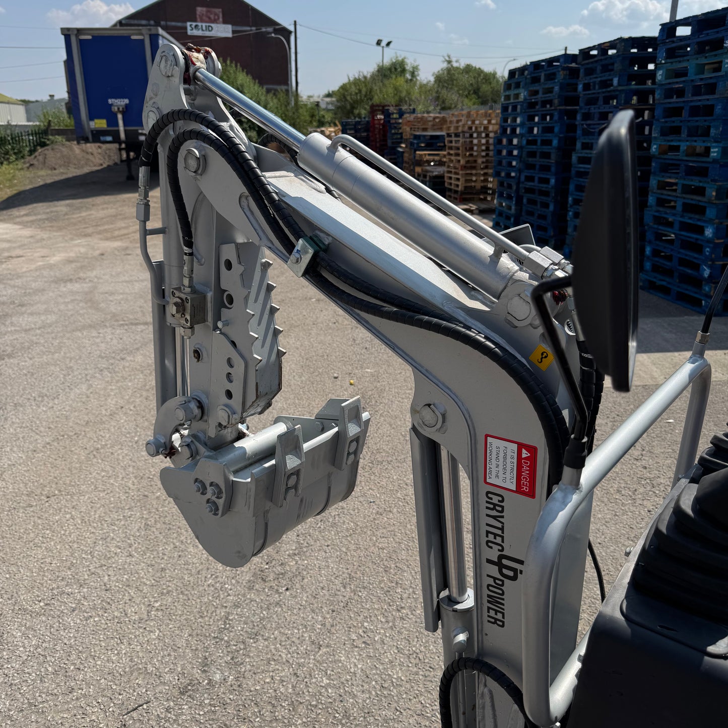 EX DEMO CREX6-M Micro Excavator, 10 Clocked Hours