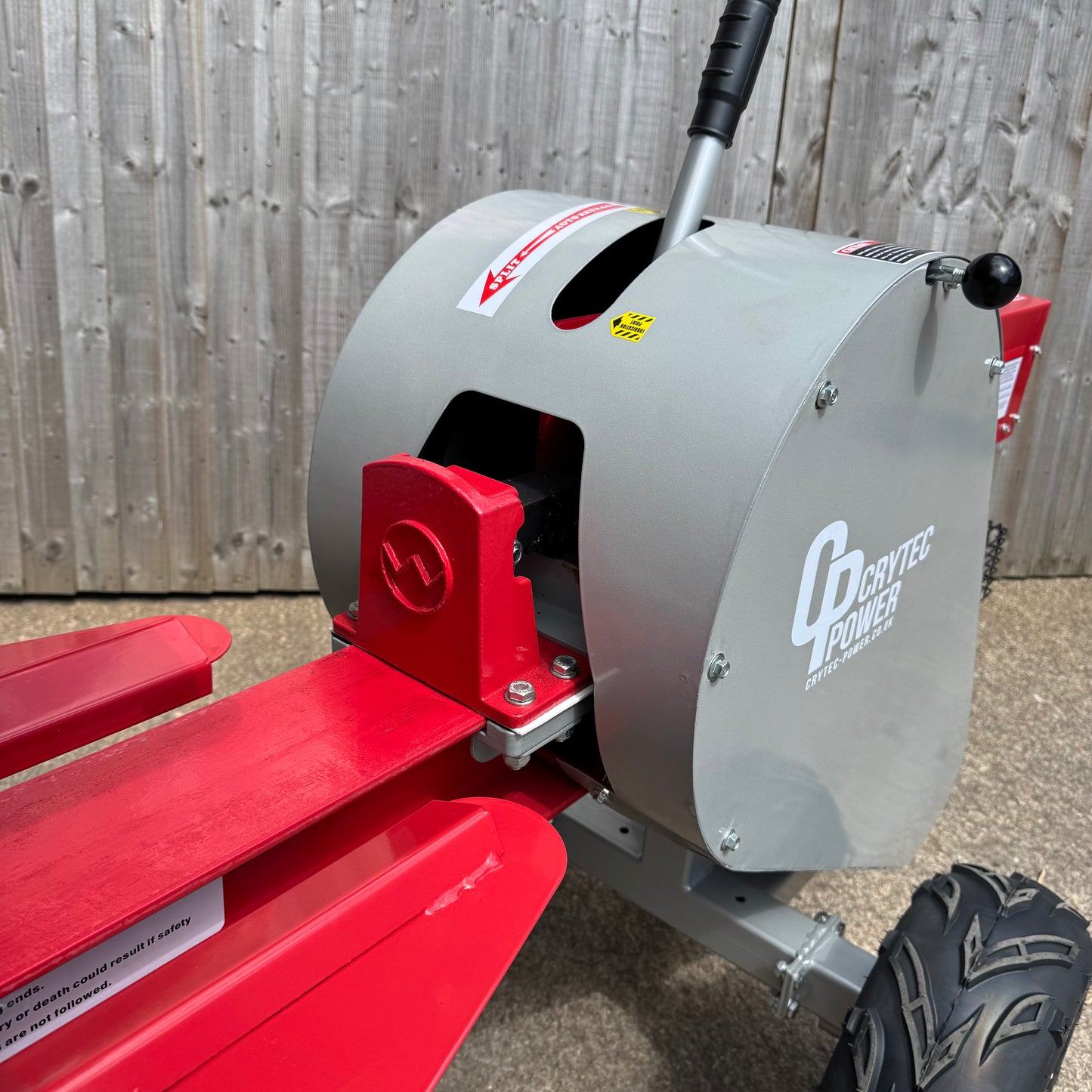 Crytec CRLS34K 34 Tonne | Kinetic Log Splitter | 7HP Petrol Engine | Towable