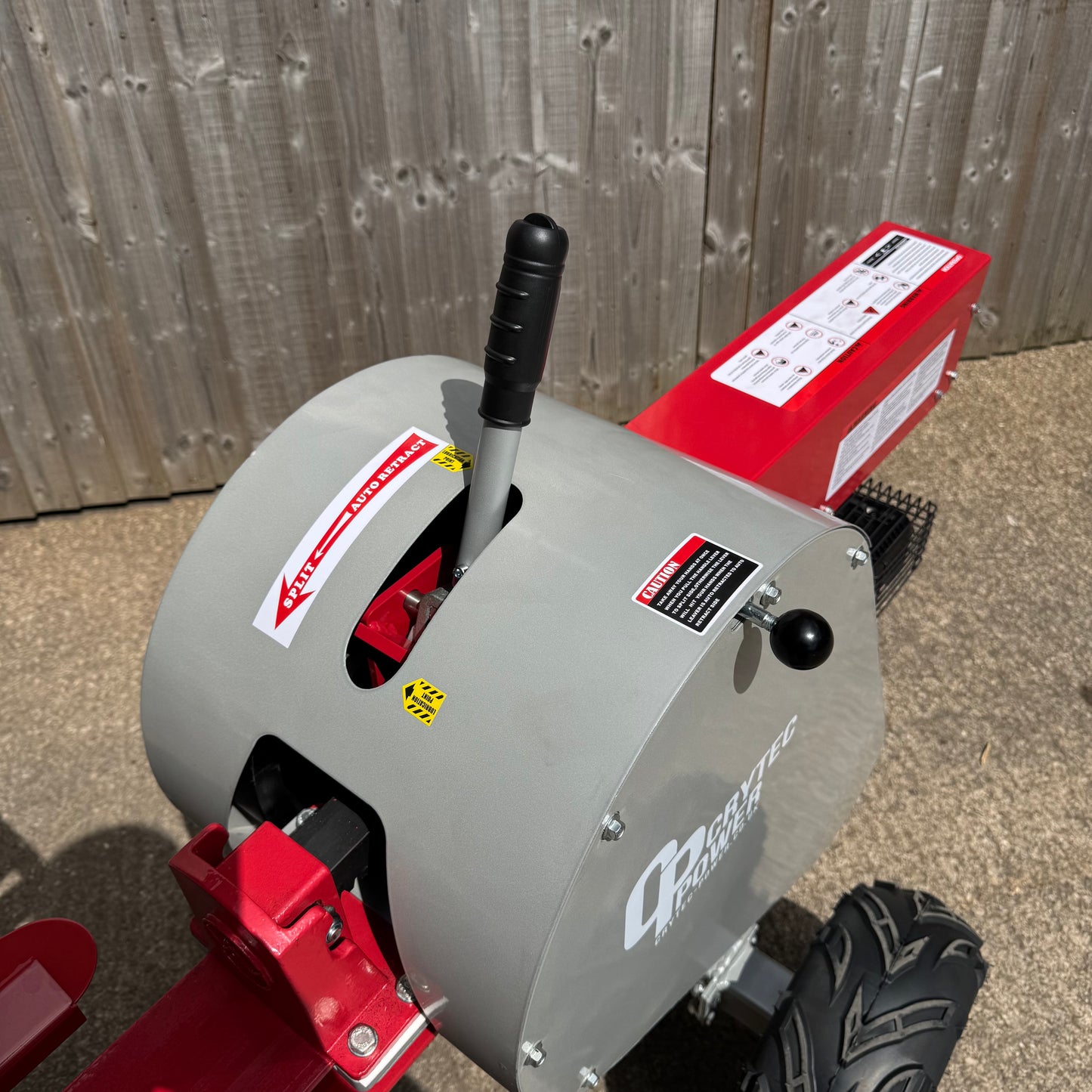 Crytec CRLS34K 34 Tonne | Kinetic Log Splitter | 7HP Petrol Engine | Towable