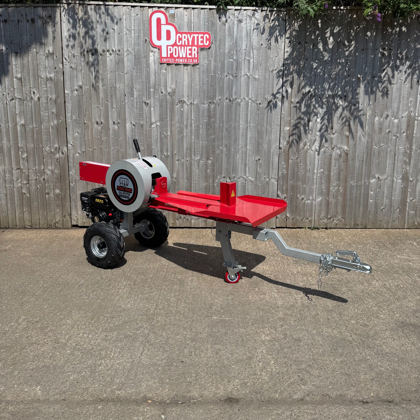 Crytec CRLS34K 34 Tonne | Kinetic Log Splitter | 7HP Petrol Engine | Towable