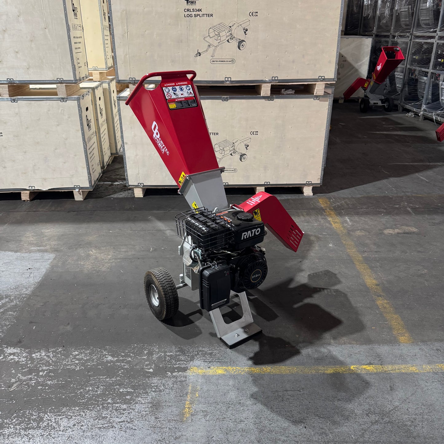 Shop Soiled CRC200X Wood Chipper New & Tested