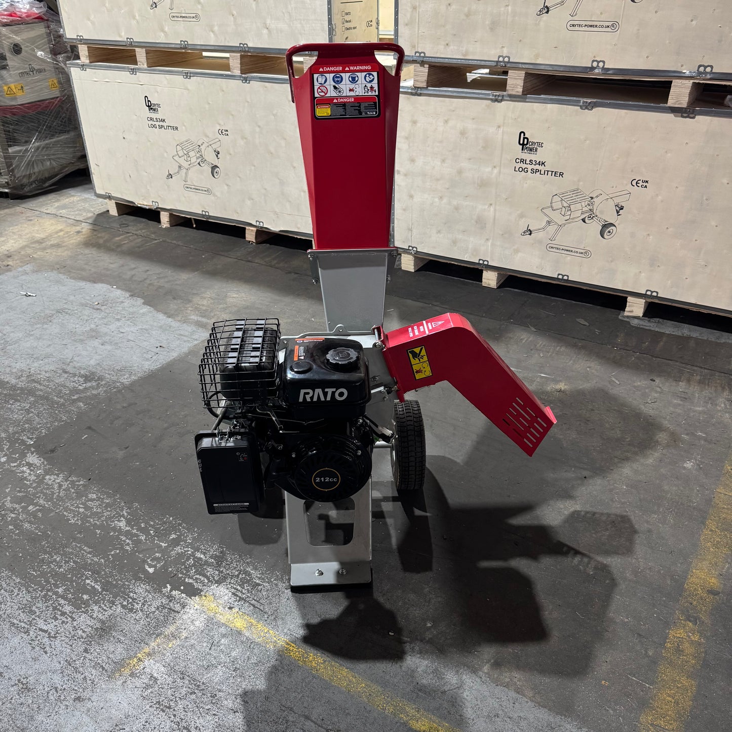Shop Soiled CRC200X Wood Chipper New & Tested