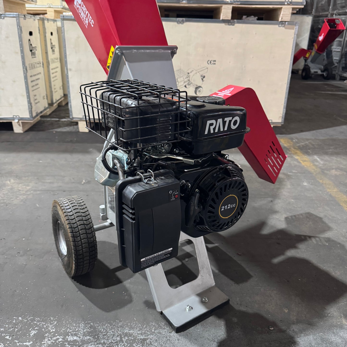 Shop Soiled CRC200X Wood Chipper New & Tested