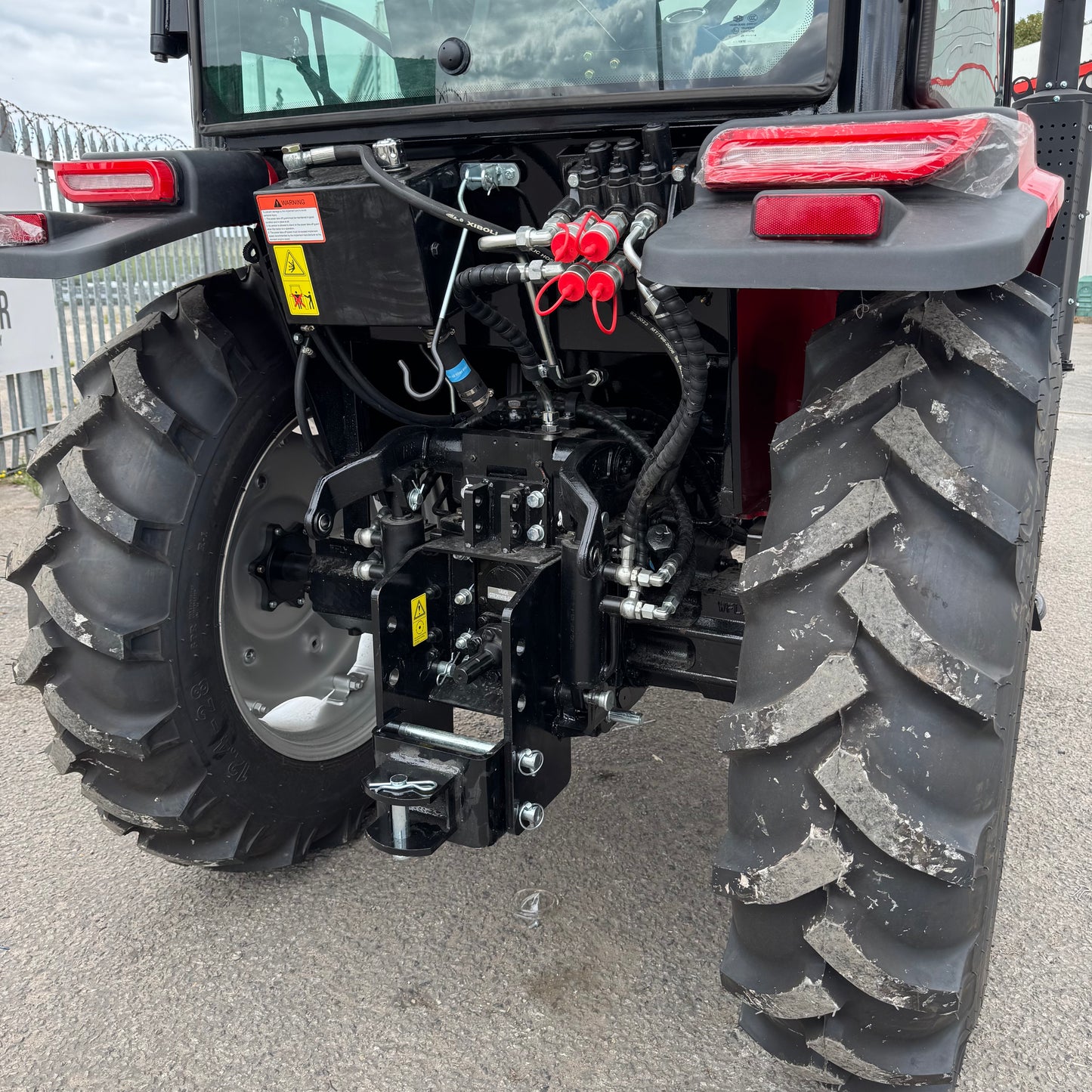 Crytec Power 504 Tractor – 50HP 4WD with Cabin + Front Loader + Forks