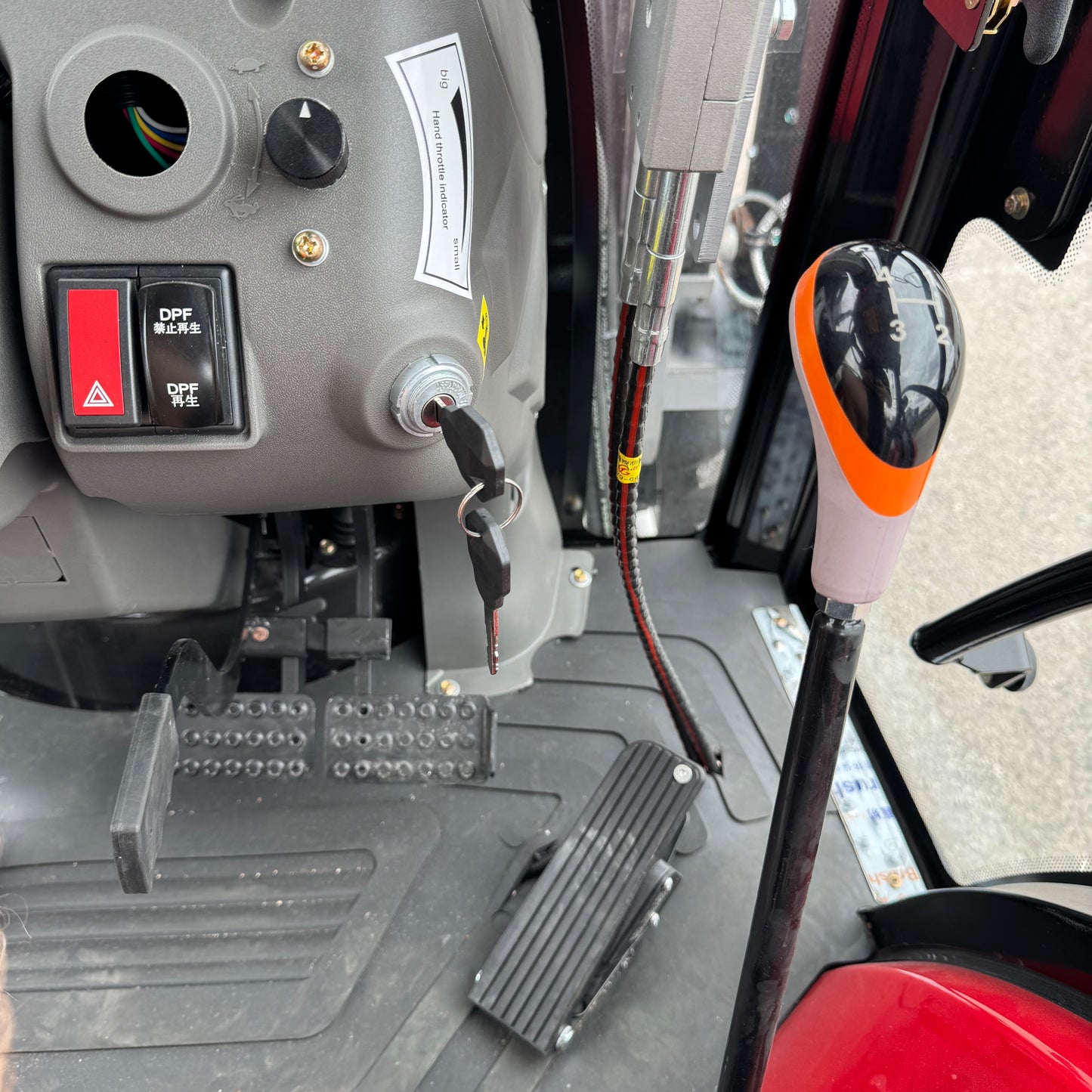 Crytec Power 504 Tractor – 50HP 4WD with Cabin + Front Loader + Forks