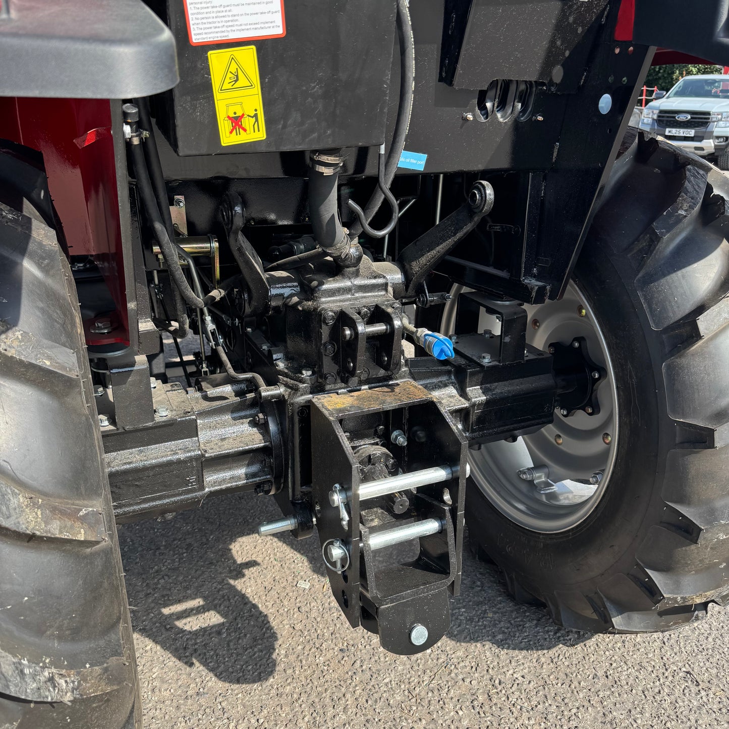 Crytec Power 254 Tractor – 25HP 4WD with Cabin + Front Loader + Forks
