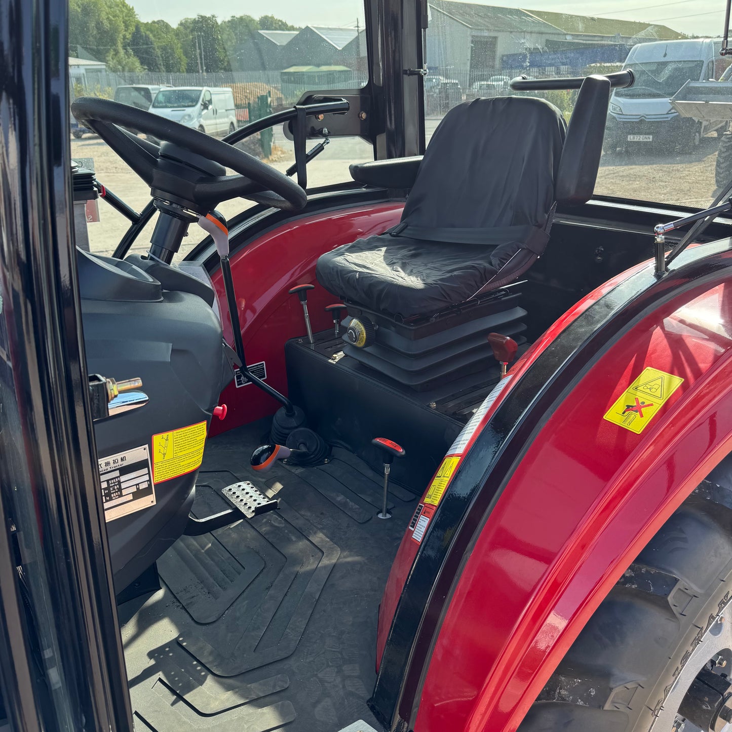 Crytec Power 254 Tractor – 25HP 4WD with Cabin + Front Loader + Forks