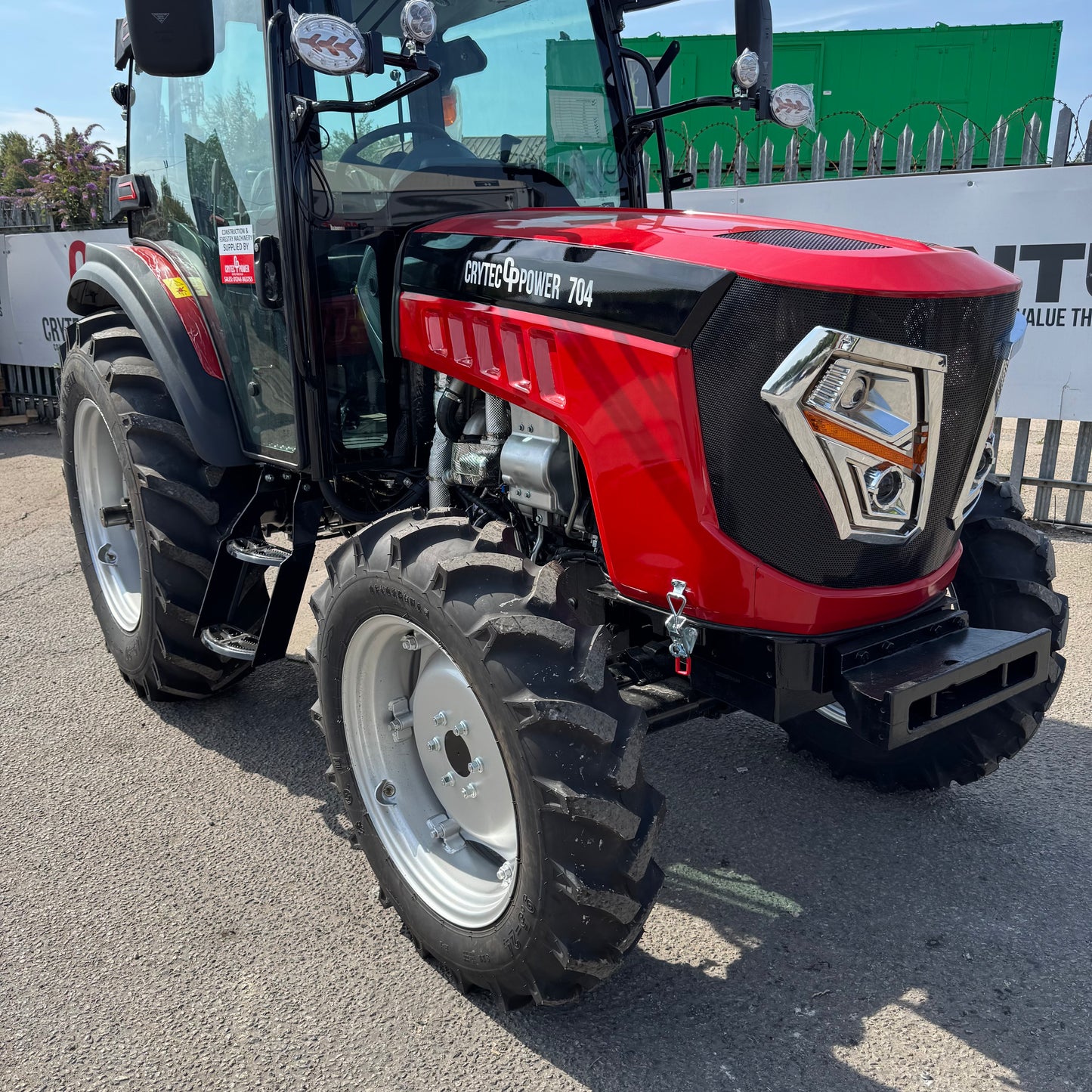 Crytec Power 704 Tractor – 70HP 4WD with Cabin, AC