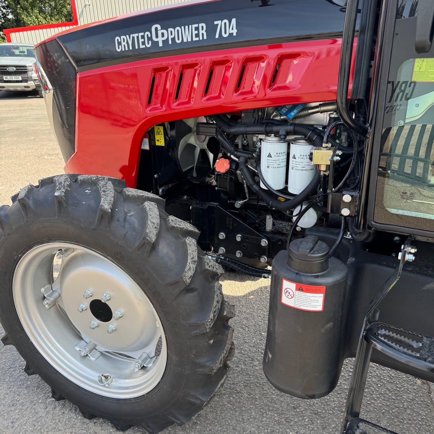 Crytec Power 704 Tractor – 70HP 4WD with Cabin, AC