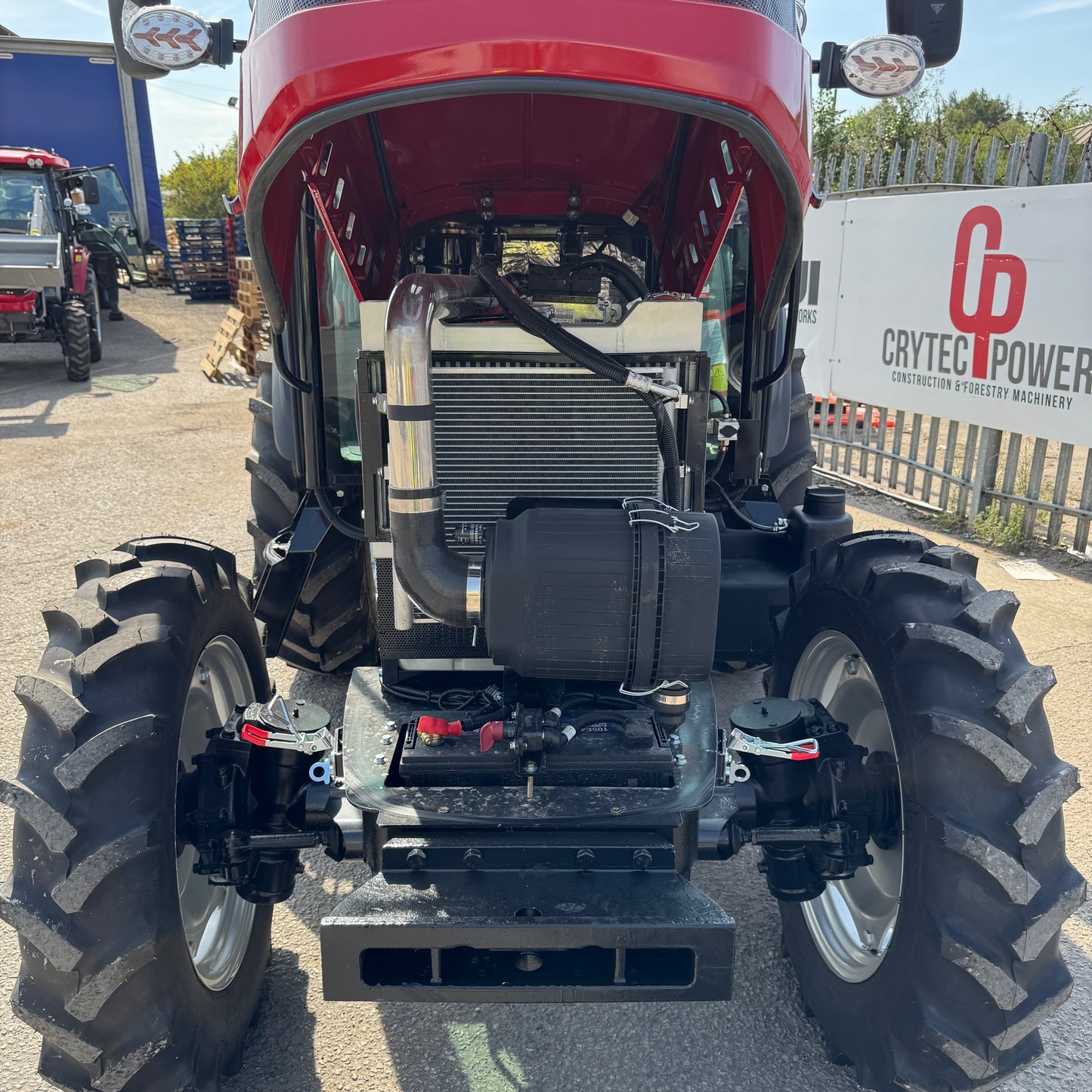 Crytec Power 704 Tractor – 70HP 4WD with Cabin, AC