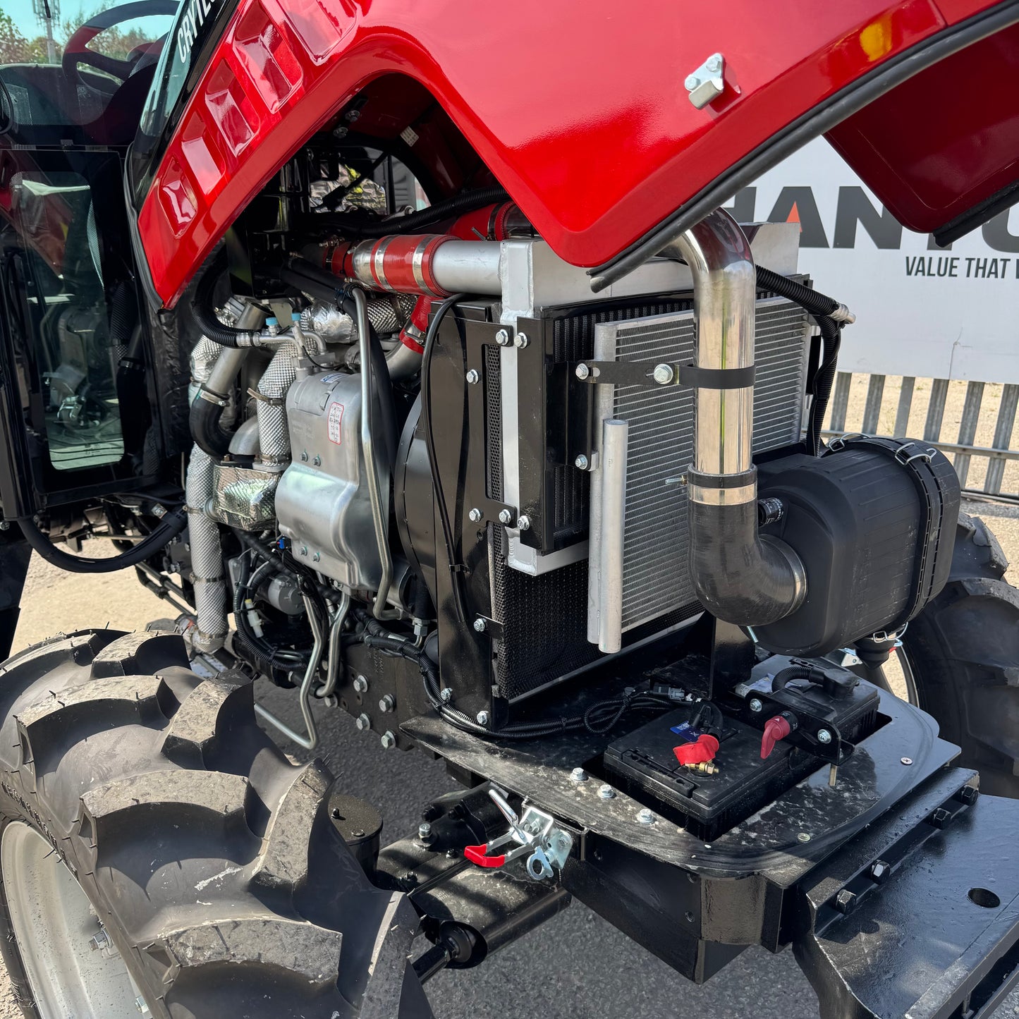 Crytec Power 704 Tractor – 70HP 4WD with Cabin, AC