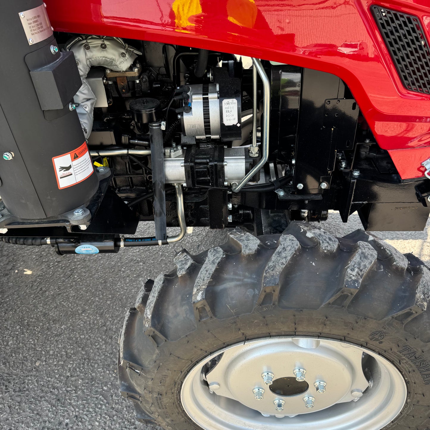 Crytec Power 504 Tractor – 50HP 4WD with Cabin