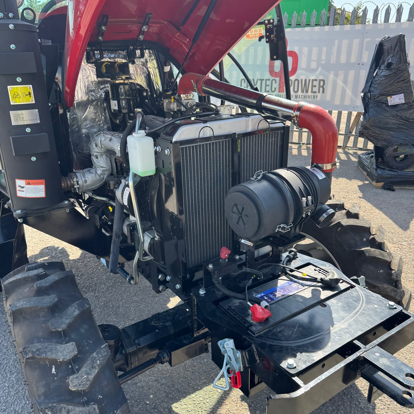 Crytec Power 504 Tractor – 50HP 4WD with Cabin