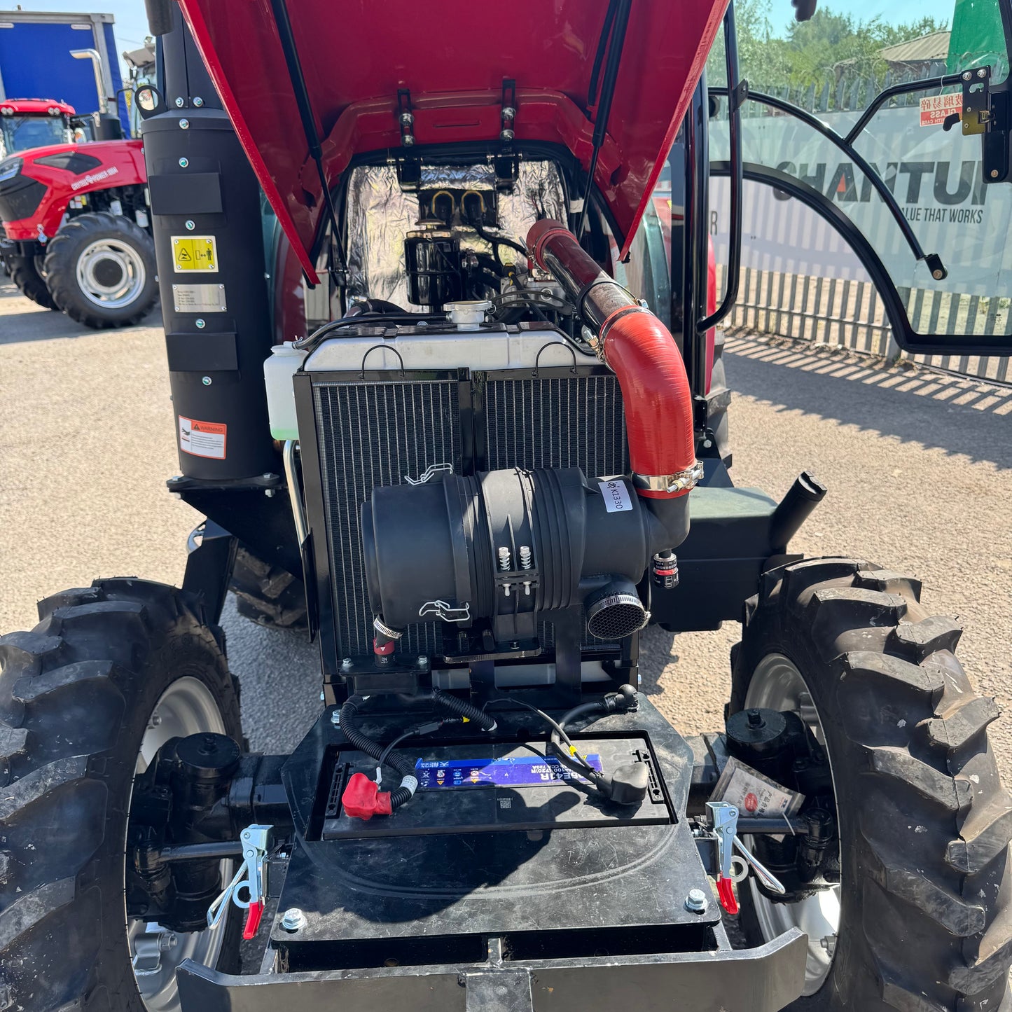 Crytec Power 504 Tractor – 50HP 4WD with Cabin