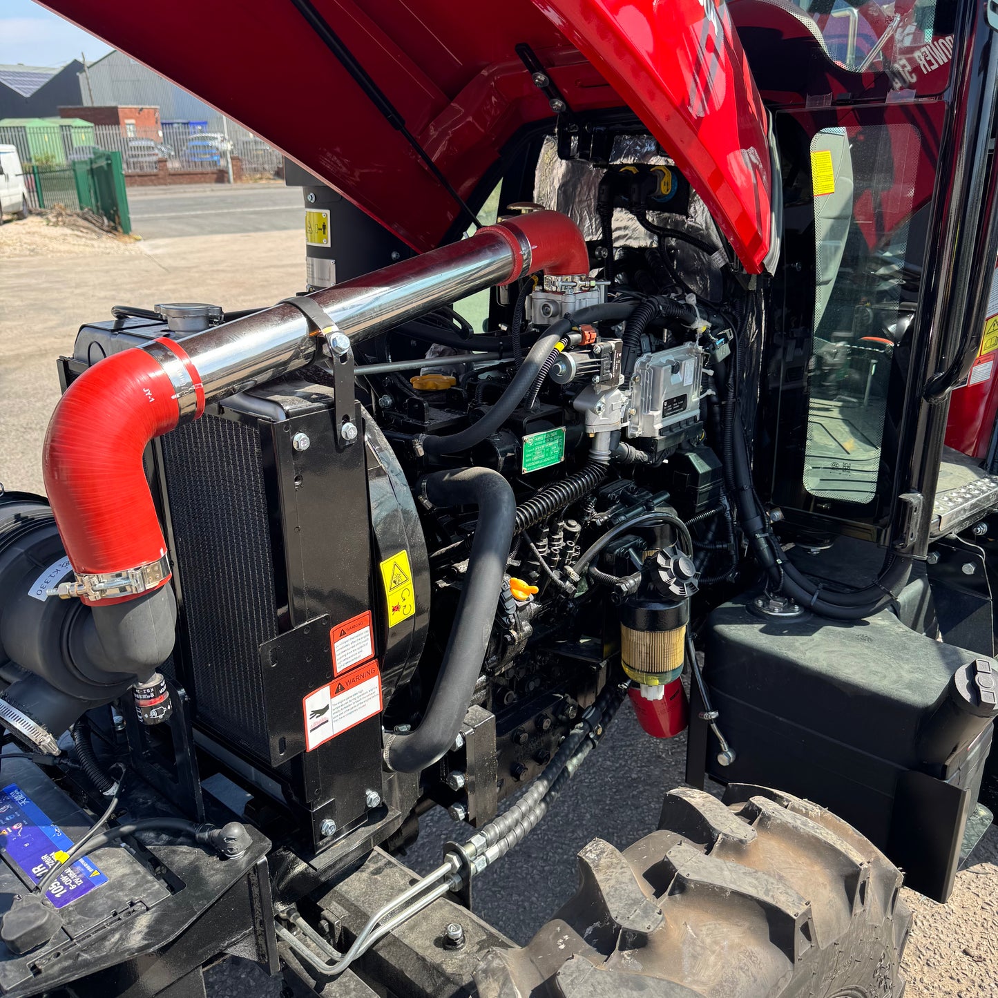 Crytec Power 504 Tractor – 50HP 4WD with Cabin