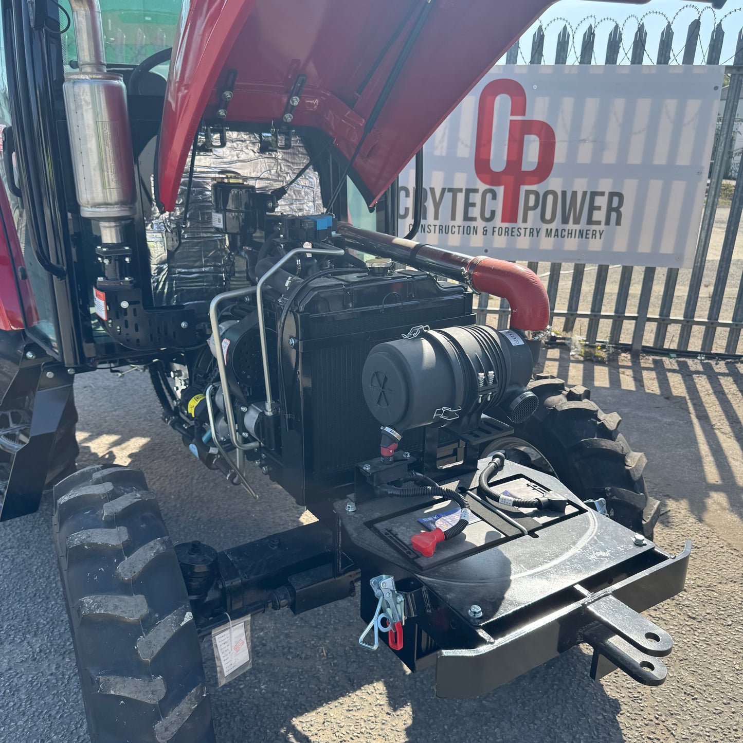 Crytec Power 254 Tractor – 25HP 4WD with Cabin
