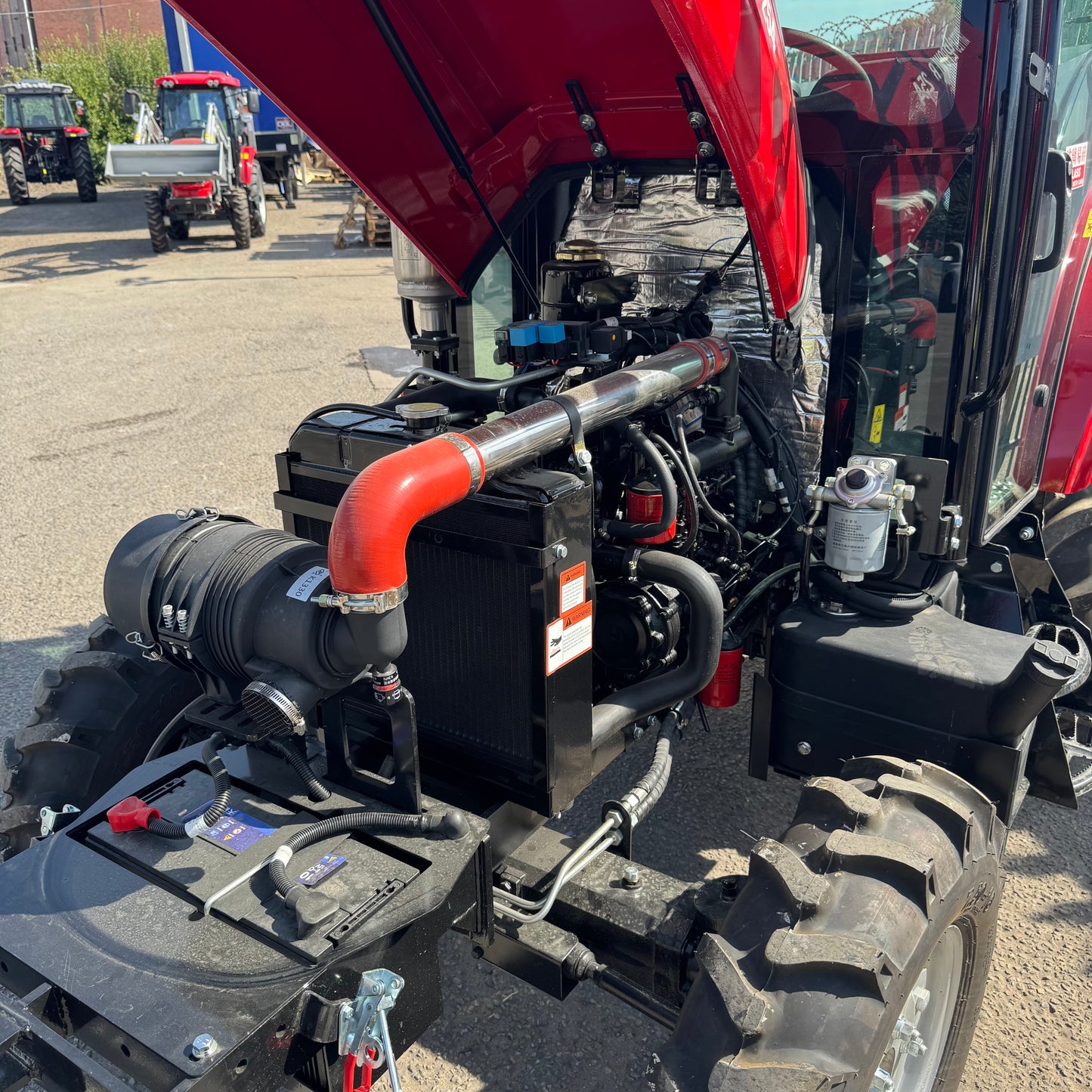 Crytec Power 254 Tractor – 25HP 4WD with Cabin
