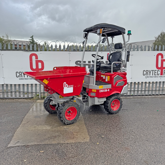 EX DEMO Crytec CRD130-K 1.5 Tonne Diesel Loader Kubota Engine